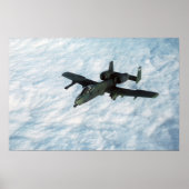 Poster A-10 Thunderbolt II (Devant)