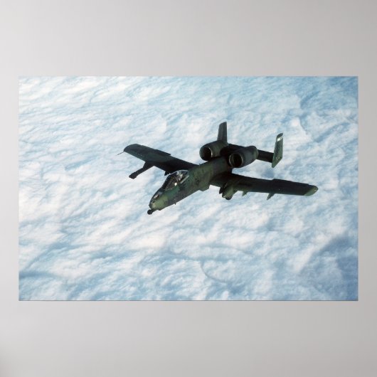 Poster A-10 Thunderbolt II (Devant)