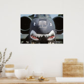 Poster A-10_Thunderbolt_II_Shark_Face (Cuisine)