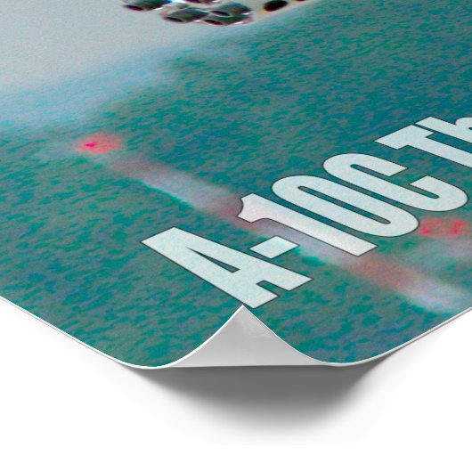 POSTER A-10C THUNDERBOLT II (Coin)