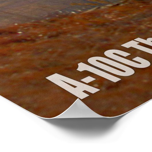 POSTER A-10C THUNDERBOLT II (Coin)