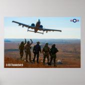 POSTER A-10C THUNDERBOLT II (Devant)