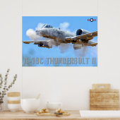 POSTER A-10C THUNDERBOLT II (Cuisine)