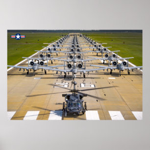 POSTER A-10C THUNDERBOLT II