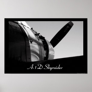 Poster A-1D Skyraider