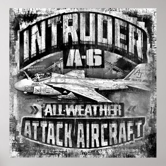 Poster A-6 Intruder (Devant)