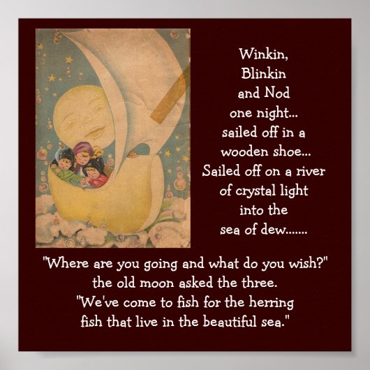 Poster a-6 winkin, blinkin et hochement de tête (Devant)