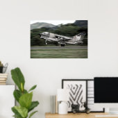 Poster A-7 Corsair II (Bureau à domicile)