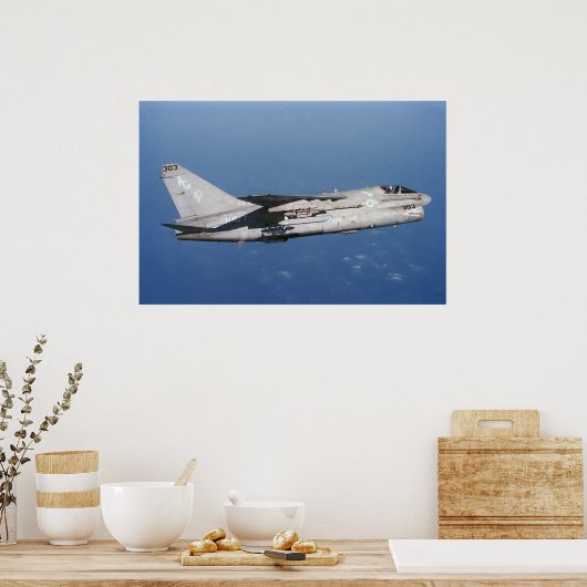 Poster A-7 Corsair II (Cuisine)