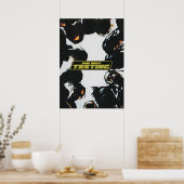 Poster A$AP ROCKY TESTING album étendu de taille A3 (Cuisine)