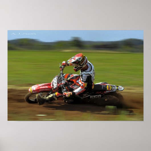 Poster A bas dans le désert (Devant)