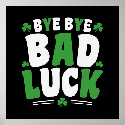 Poster À bas la malchance (Devant)