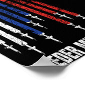 Poster A bas Poutine Anti-guerre Ukraine (Coin)