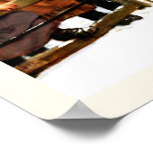 Poster "À Bay". Art vintage par Arthur Elsley (Coin)