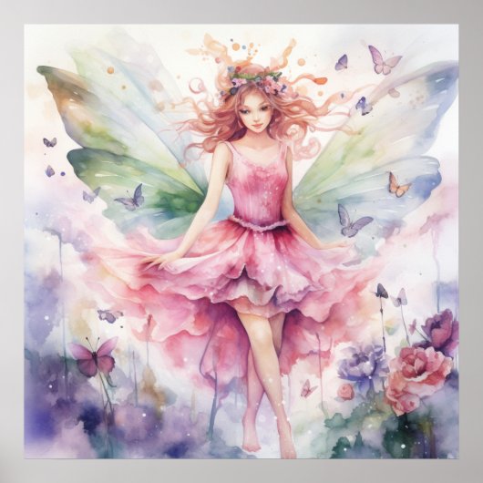 Poster A Beautiful Spring Fairy (Devant)