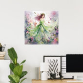 Poster A Beautiful Spring Fairy (Bureau à domicile)