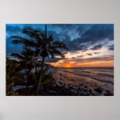 Poster A beautiful sunset (Devant)