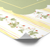 Poster A berry sweet baby is on the way Welcome Sign (Coin)