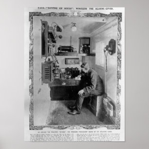 Poster À bord du naufrage "Titanic"