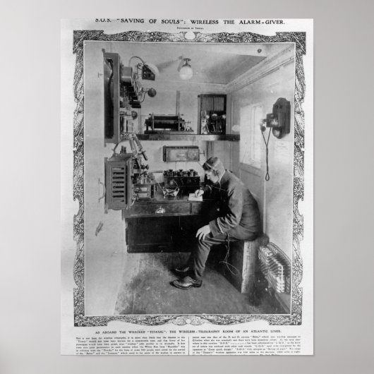 Poster À bord du naufrage "Titanic" (Devant)