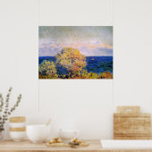 Poster À Cap d'Antibes, vent Mistral, (Cuisine)