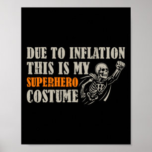 Poster A Cause De L'Inflation, C'Est Ma Salle De Costume 