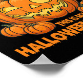 Poster A Cause De L'Inflation C'Est Mon Costume D'Hallowe (Coin)