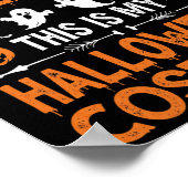 Poster A Cause De L'Inflation C'Est Mon Costume D'Hallowe (Coin)