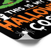 Poster A Cause De L'Inflation C'Est Mon Costume D'Hallowe (Coin)