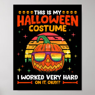 Poster A Cause De L'Inflation C'Est Mon Costumes D'Hallow