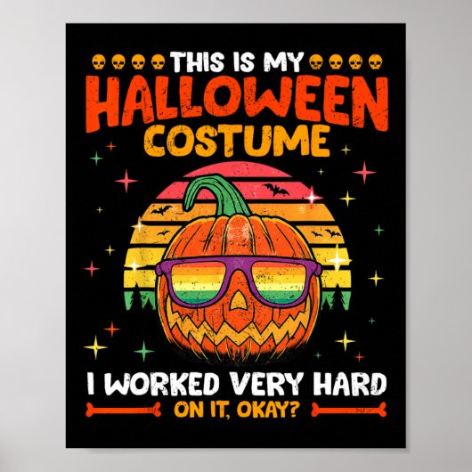 Poster A Cause De L'Inflation C'Est Mon Costumes D'Hallow (Devant)