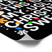 Poster A Cause De L'Inflation, De Vilains Chandails De No (Coin)