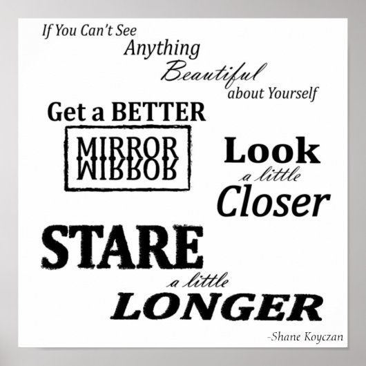 Poster À ce jour (Devant)