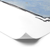 Poster À cheval Haut ! (Coin)