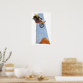 Poster À cheval Haut ! (Cuisine)