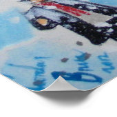 Poster a Christmas Carol Scrooge and the three ghosts (Coin)