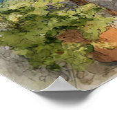 Poster A Cosy Seaside Balcony (Coin)