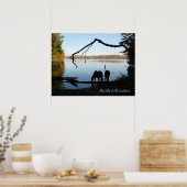 Poster À côté des eaux calmes (Cuisine)