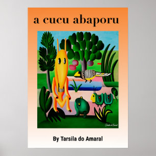 Poster A Cuco Abapuru par Tarsila do Amaral