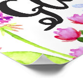 Poster À Dieu soit l'art de la gloire Imprimer avec la fr (Coin)