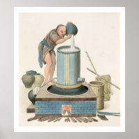 A Distiller, plate 24 from 'The Costume of China',