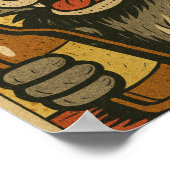 POSTER A DRUNK RACCOON WALKS INTO A BAR-6 (Coin)