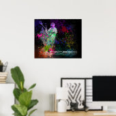 Poster à étalage Lacrosse (Bureau à domicile)