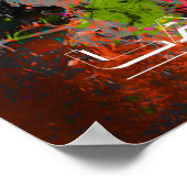 Poster à étalage Lacrosse (Coin)