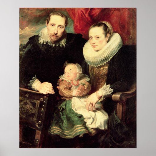 Poster A Family Portrait, c.1618-21 (Devant)