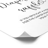 Poster À feuillage persistant bébé il fait froid à l'exté (Coin)