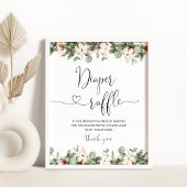 Poster À feuillage persistant bébé il fait froid à l'exté