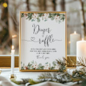 Poster À feuillage persistant bébé il fait froid à l'exté