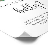 Poster À feuillage persistant quelle taille est l'affiche (Coin)