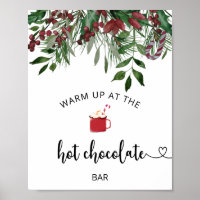 À feuillage persistant Réchauffez-vous au Hot Choc